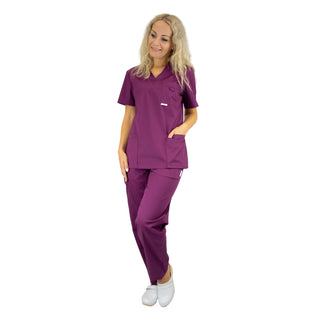 Praktisches und unglaublich bequemes Damen Set ACTIVE aus einem elastischen und angenehmen Stoff PRIMA STRETCH. Set besteht aus Schlupfkasack Active und Schlupfhose Active.
