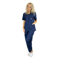 Medizinisches Damen Set. Set besteht aus Schlupfkasack und Schlupfhose.
