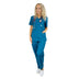 Medizinisches Damen Set. Set besteht aus Schlupfkasack und Schlupfhose.