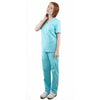 Medizinisches Damen Set. Set besteht aus Schlupfkasack und Schlupfhose.