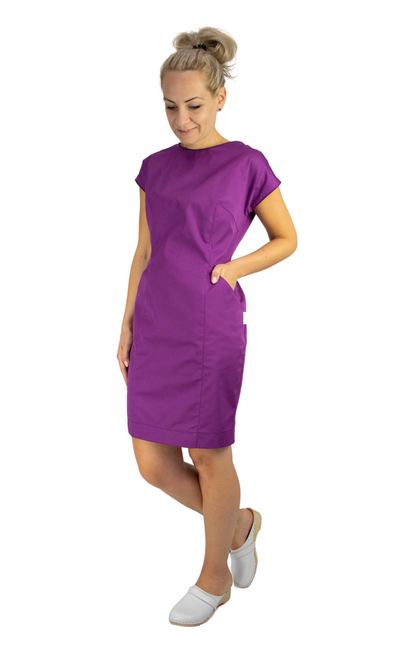 Kleid Classic, Rottöne